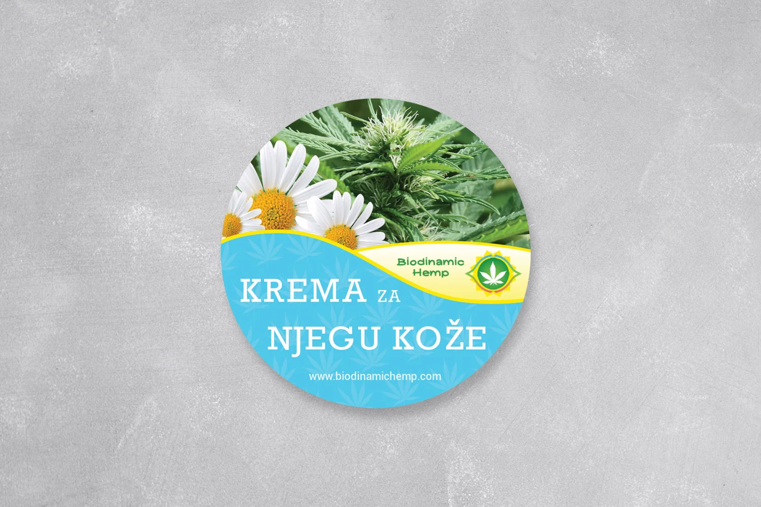 Cannabis Cream Sticker