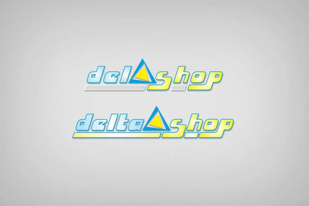 Delta Shop Logo — portfolio cover by Nenad De Luxe