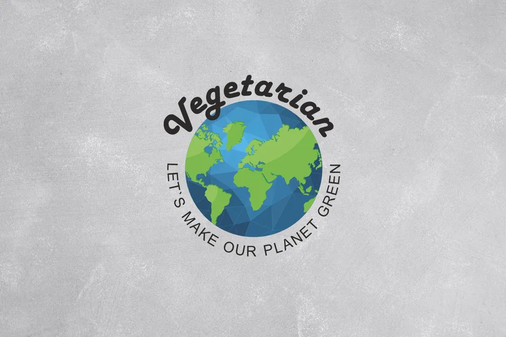 Vegetarian Table Logo — portfolio cover by Nenad De Luxe